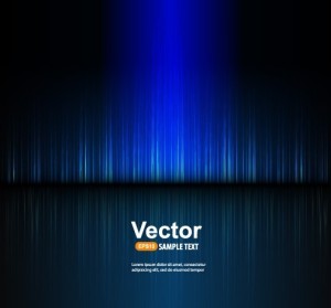 Fashion Blue Radial Lines Background Vector 01