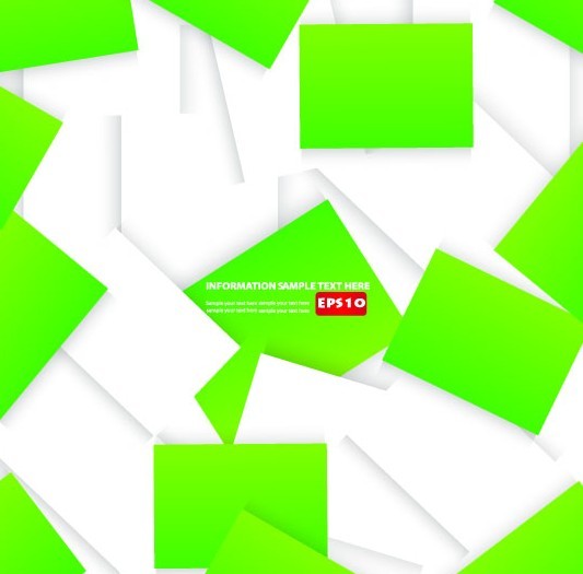 Clean Colored Squares Background Vector 02
