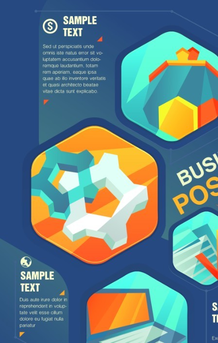 Creative Business Poster Cover Design Vector 02