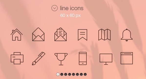 32+ iOS 7 Tab Bar Icons PSD