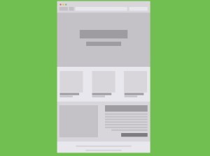 Flat Wireframe PSD
