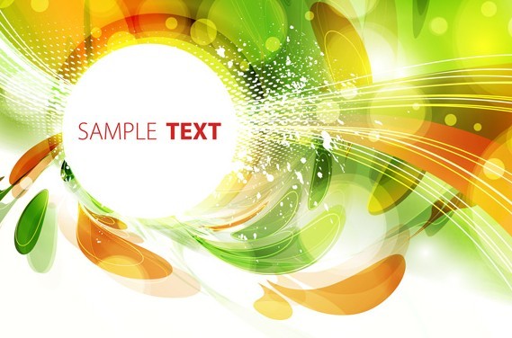 Retro Abstract Technology Background Vector 02