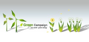 Green ECO World Campaign Green Energy Vector 02