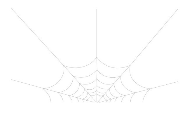 Simple Cobweb Vector