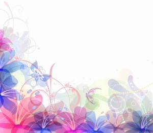 Pastel Flower Background Vector
