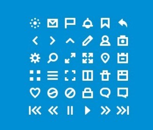 36 Tiny Icon Set PSD