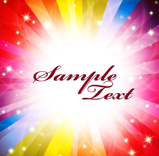 Bright Red Abstract Background Vector 01