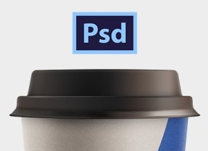 Coffee Cup PSD Mockup