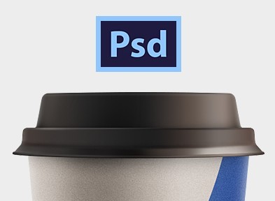 Coffee Cup PSD Mockup