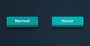 Flat Web Button Template PSD