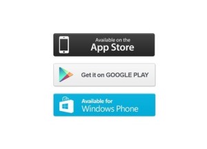 App Store Buttons PSD