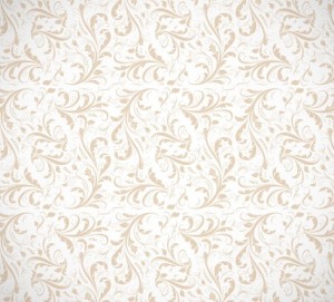 Seamless Classical Brown Floral Pattern Background Vector