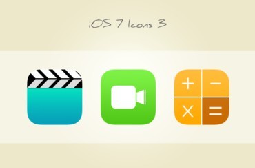 3 Sweet iOS 7 Icons PSD Vol 3