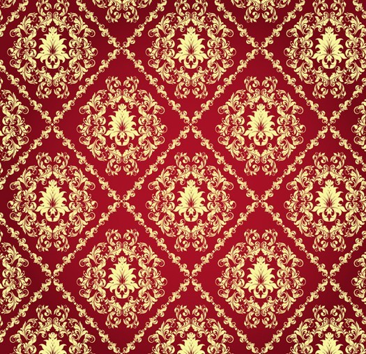 Seamless Classical Pattern Background Vector 01