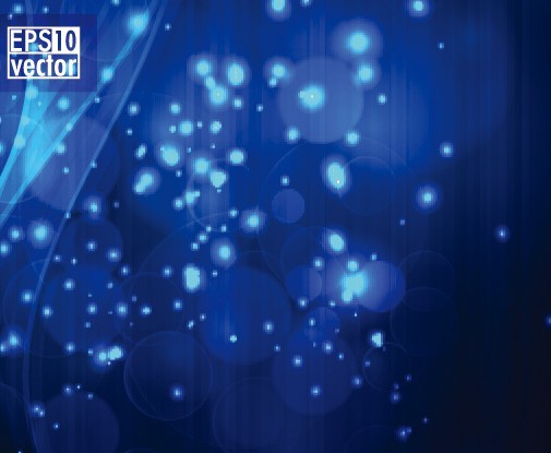 Sparkling Abstract Lights and Halos Background Vector 02