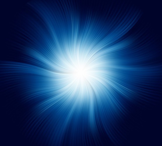 Blue Technology Glowing Lights Background Vector