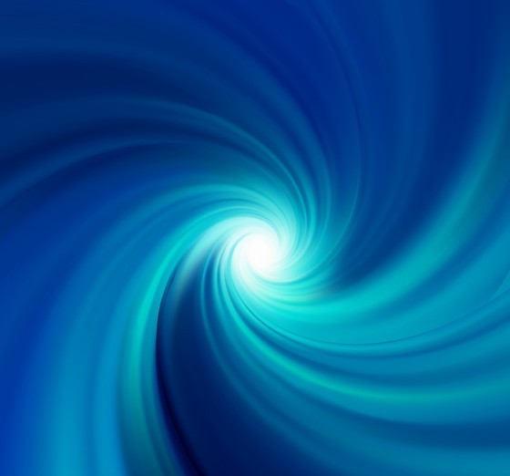Blue Technology Vortex Background Vector