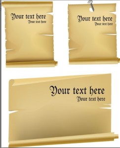 Brown Rolling Paper Vector
