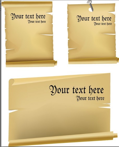 Brown Rolling Paper Vector