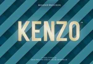 Kenzo Typeface