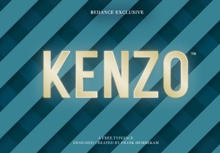Kenzo Typeface