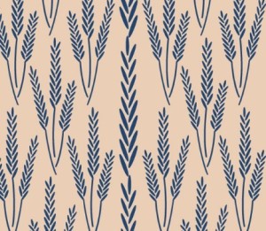 Seamless Seedling Pattern Design Vector
