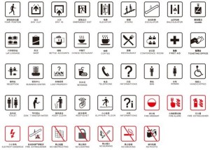 Set Of Public Information Signs Vector