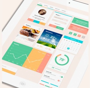 Ero Web UI Kit PSD