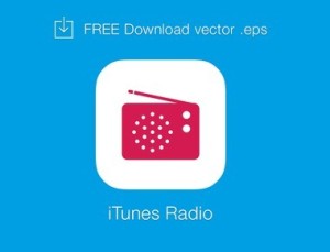 iTunes Radio Logo Vector