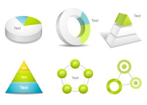 Clean Business Data Statistic Design Elements Vector 02