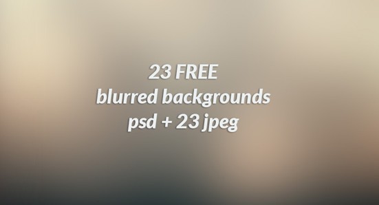 23 Free Blurred Background Textures (PSD Included)