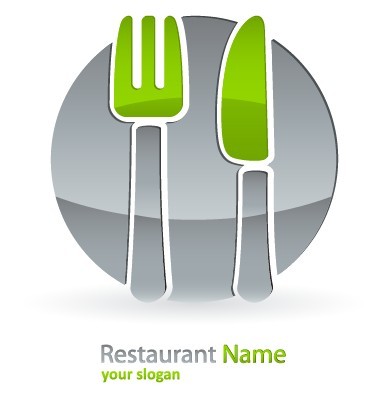 Creative Restaurant Logo Design Vector 02