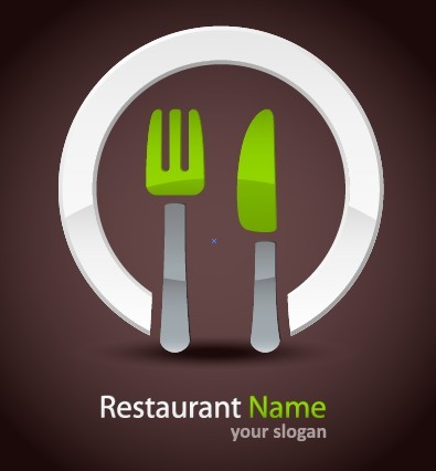 Creative Restaurant Logo Design Vector 04
