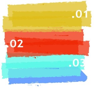 Colored Paint Brush Background Vector 01