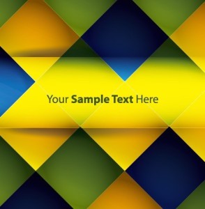 Colored Chessboard Background Vector