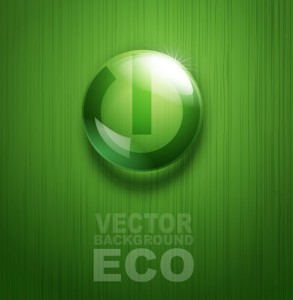 ECO Concept Green Water Drop Background Vector 02