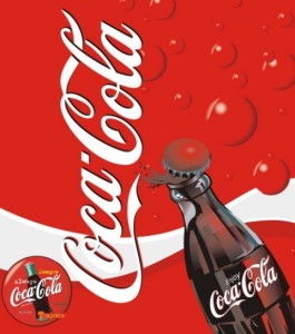 Coca Cola Poster Template Vector