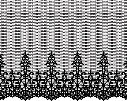 Dark Lace Trim Design PSD