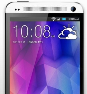 High Resolution White HTC One PSD Mockup Template