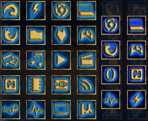 League of Legend Style Icon Set