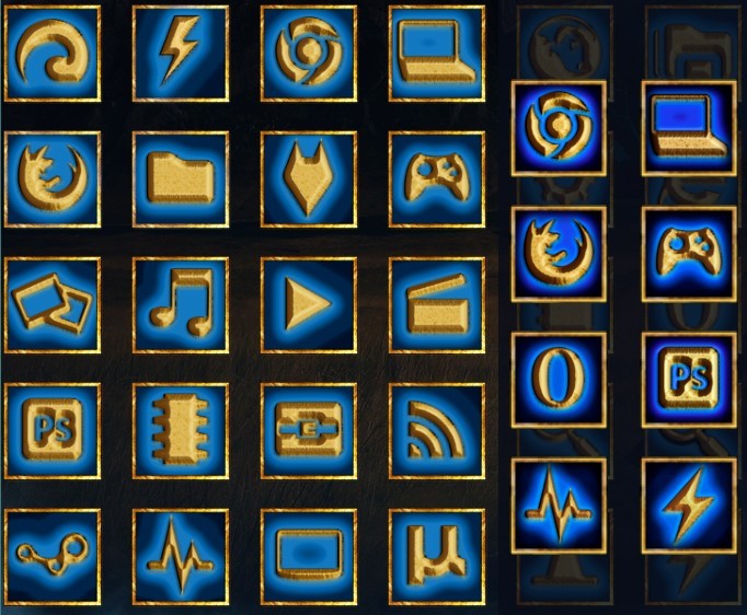 League of Legend Style Icon Set