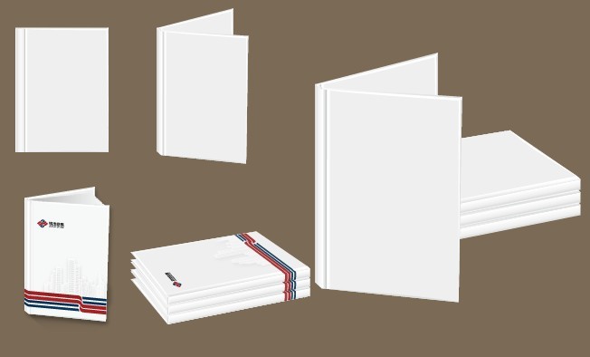 Free Blank Book Mockup Template Vector - TitanUI