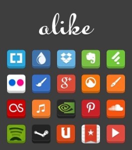 alike Popular App Icons SVG Vector