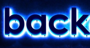 Backdoor Neon Text Effect PSD