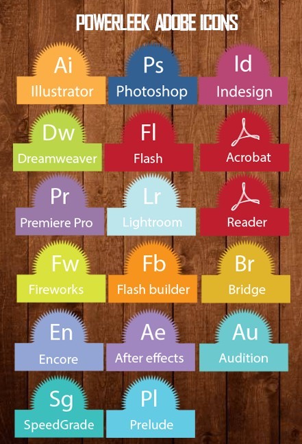 PowerLeek's Adobe Product Icons