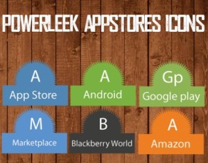 PowerLeek's App Stores Icons