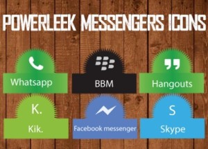PowerLeek's Messengers Icons