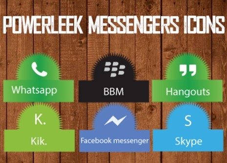 PowerLeek's Messengers Icons