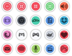 Titulus Round Web Icons Pack