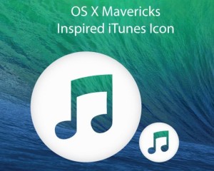 OS X Mavericks Style iTunes Icon